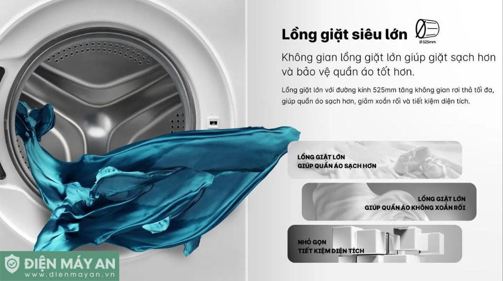 Máy giặt Aqua Inverter 12 kg AW12-BP4959U1K(B)